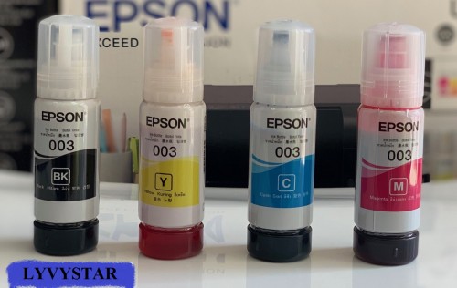 Cung cấp mực Epson chính hãng cho máy in phun màu Epson L3110, L1110, L3150 tại Phước Hải, Lộc An, Đất Đỏ, Bà Rịa Vũng Tàu