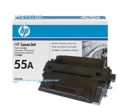 Hộp mực in 55A Sử dụng cho các dòng máy in: HP Laserjet P3010/ P3011/ P3015/ Canon LBP 657 tại quận 10,quận 11,quận 12,quận Bình Chánh,quận Vò gấp Sài gòn.