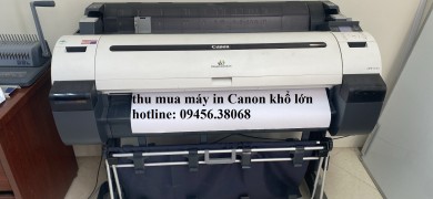 thu mua máy in Canon ipf 771 hư cũ giá cao tại Bình Dương- hcm