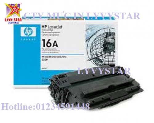 Tìm mua hộp mực 16A sử dụng cho máy in HP Laserjet 5200 / 5200T / 5200N / 5200TN, hộp mực 16A sử dụng cho máy in canon LBP- 3500 / 3950 giá rẻ trên đường lê tuấn mậu quận 6 sài gòn.